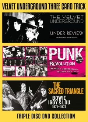 Velvet Underground - Three Card Trick (3 Dvd Documentary in the group OTHER / Music-DVD & Bluray at Bengans Skivbutik AB (4013112)