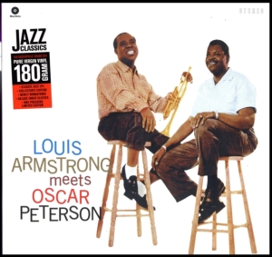 Louis & His All Sta Armstrong - Meets Oscar Peterson in the group Minishops / Louis Armstrong at Bengans Skivbutik AB (4013362)