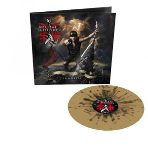 Michael Schenker Group - Immortal (Gold/Black Splatter Vinyl LP) in the group OTHER / Övrigt /  at Bengans Skivbutik AB (4014553)
