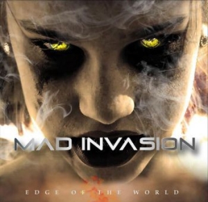 Mad Invasion - Edge Of The World (Black) in the group VINYL / New releases / Hardrock/ Heavy metal at Bengans Skivbutik AB (4017361)