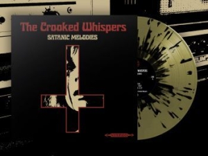 Crooked Whispers The - Satanic Melodies (Gold/Black Splatt in the group VINYL / Hårdrock at Bengans Skivbutik AB (4017783)