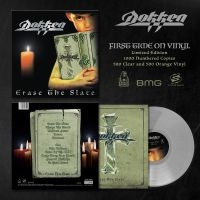 Dokken - Erase The Slate (Clear Vinyl Lp) in the group VINYL / Hårdrock at Bengans Skivbutik AB (4017786)