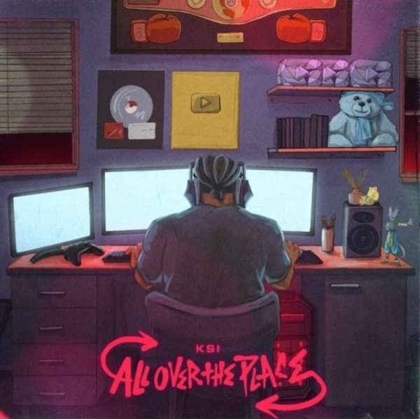 KSI - All Over The Place in the group CD / Hip Hop at Bengans Skivbutik AB (4017806)