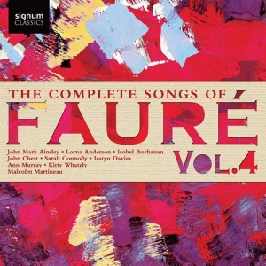 Faure Gabriel - The Complete Songs Of Faure, Vol. 4 in the group CD / New releases / Classical at Bengans Skivbutik AB (4017844)