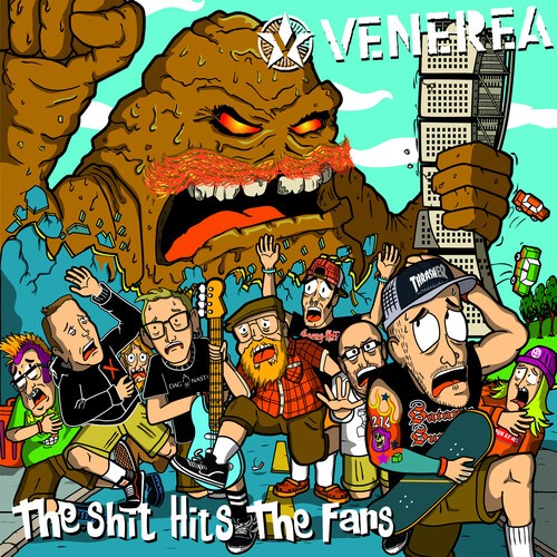Venerea - Shit Hits The Fans in the group VINYL / Rock at Bengans Skivbutik AB (4018302)