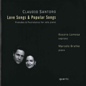Santoro Claudio - Love Songs & Popular Songs in the group Externt_Lager /  at Bengans Skivbutik AB (4020768)