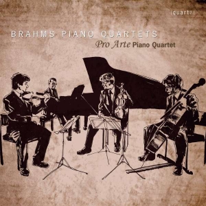 Brahms Johannes - Piano Quartets in the group Externt_Lager /  at Bengans Skivbutik AB (4021803)