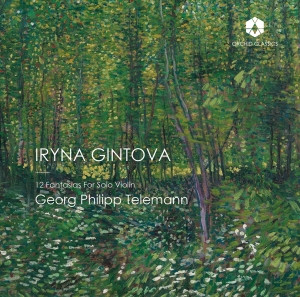Iryna Gintova - 12 Fantasias For Solo Violin in the group Externt_Lager / at Bengans Skivbutik AB (4024182)
