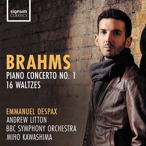 Brahms Johannes - Piano Concerto No. 1, Op. 15 & 16 W in the group Externt_Lager /  at Bengans Skivbutik AB (4024185)