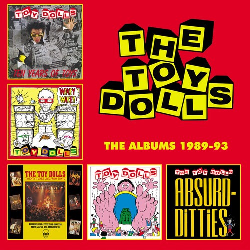 Toy Dolls - Albums 1989-93 in the group CD / Rock at Bengans Skivbutik AB (4026524)