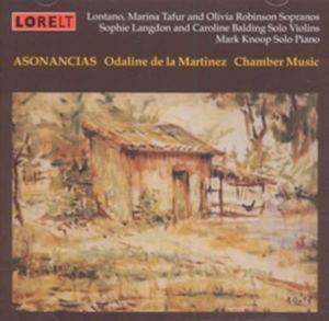 De La Martinez Odaline - Asonancias - Chamber Music in the group OTHER / Övrigt / at Bengans Skivbutik AB (4028014)