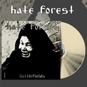 Hate Forest - Battlefields (Bone Vinyl Lp) in the group VINYL / Hårdrock/ Heavy metal at Bengans Skivbutik AB (4028531)
