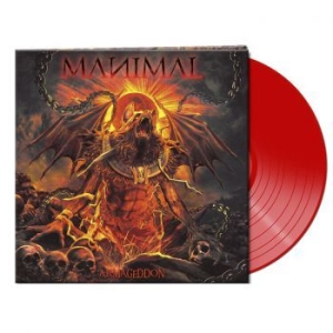 Manimal - Armageddon (Red Vinyl Lp) in the group OUR PICKS / Metal Mania at Bengans Skivbutik AB (4029695)