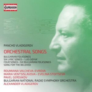 Vladigerov Pancho - Orchestral Songs in the group Externt_Lager /  at Bengans Skivbutik AB (4030041)