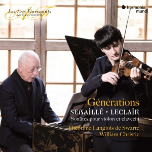 Théotime Langlois De Swarte - Generations - Senaille & Leclair in the group CD / Klassiskt,Övrigt at Bengans Skivbutik AB (4032998)