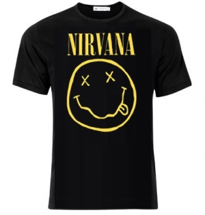 Nirvana - Nirvana T-Shirt Smiley in the group OTHER / Merchandise at Bengans Skivbutik AB (4036863)