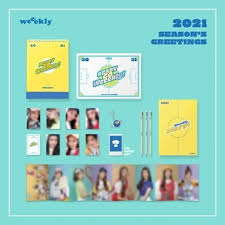 WEEEKLY - WEEEKLY - 2021 SEASON'S GREETINGS in the group MERCHANDISE / Merch / K-Pop at Bengans Skivbutik AB (4038052)