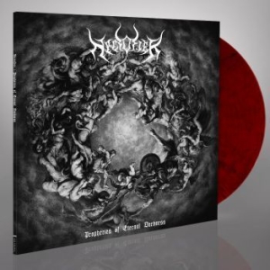 Necrofier - Prophecies Of Eternal Darkness (Red in the group VINYL / Hårdrock/ Heavy metal at Bengans Skivbutik AB (4039442)