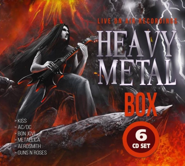 Various Artists - Heavy Metal Box - Live Recordings in the group CD / Bestsellers at Bengans Skivbutik AB (4039624)