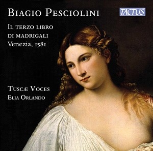 Pesciolini Biagio - Il Terzo Libro Di Madrigali - Venez in the group Externt_Lager /  at Bengans Skivbutik AB (4039688)