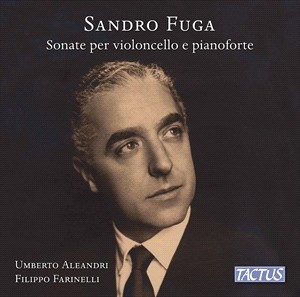 Fuga Sandro - Sonate Per Violoncello E Pianoforte in the group CD / Klassiskt at Bengans Skivbutik AB (4039689)