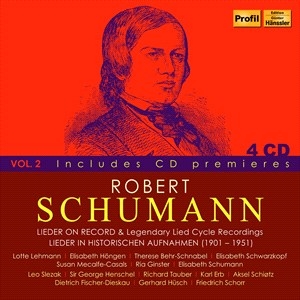 Schumann Robert - Robert Schumann, Vol. 2 (4Cd) in the group Externt_Lager /  at Bengans Skivbutik AB (4039707)
