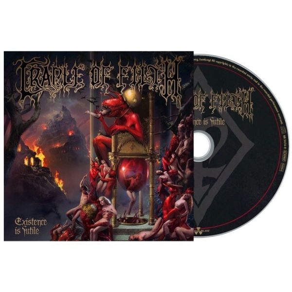 Cradle Of Filth - Existence Is Futile in the group CD / Bestsellers at Bengans Skivbutik AB (4040240)