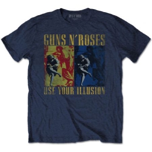 Guns N Roses - Guns n roses Unisex Tee: USe Your Illusi in the group Minishops / Guns N Roses at Bengans Skivbutik AB (4042863r)