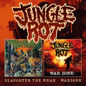 Jungle Rot - Slaughter The Weak / Warzone (2 Cd) in the group CD / Hårdrock/ Heavy metal at Bengans Skivbutik AB (4043903)