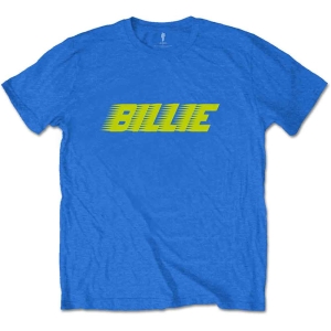 Billie Eilish - Racer Logo Fp Uni Blue    in the group MERCH / T-Shirt /  at Bengans Skivbutik AB (4045086r)