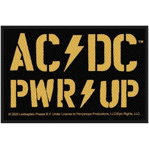 Ac/Dc - Pwr-Up Standard Patch in the group MERCH / Minsishops-merch / Ac/Dc at Bengans Skivbutik AB (4045115)