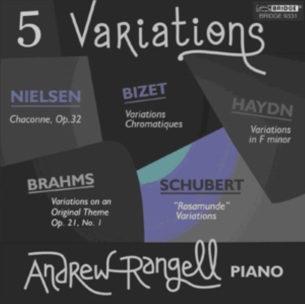 Rangell Andrew - 5 Variations in the group CD / Klassiskt at Bengans Skivbutik AB (4045962)