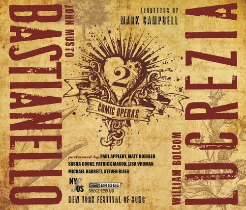 Musto/Bolcom - Bastianello/Lucrezia in the group CD / Klassiskt at Bengans Skivbutik AB (4045974)