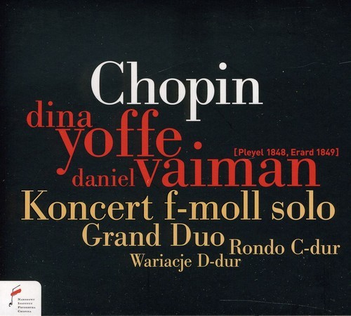 Chopin Frederic - Concert F Minor Solo in the group CD / Klassiskt at Bengans Skivbutik AB (4046130)