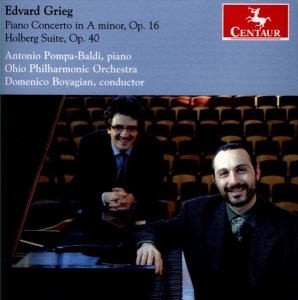 Grieg Edvard - Piano Concerto Op.16/Holberg Suite Op.40 in the group CD / Klassiskt,Övrigt at Bengans Skivbutik AB (4046569)