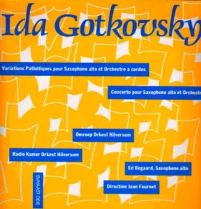 Gotkovsky Ida - Variations Pathetiques Pour Saxophone in the group VINYL / Klassiskt,Övrigt at Bengans Skivbutik AB (4046624)