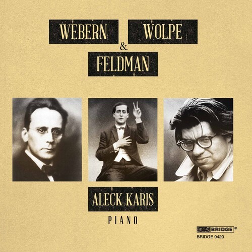 Karis Aleck - Webern Wolpe Feldman in the group CD / Övrigt at Bengans Skivbutik AB (4046643)
