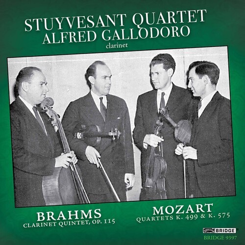 Brahms/Mozart - Clarinet Quintet/String Quartets in the group OTHER / Övrigt / at Bengans Skivbutik AB (4046744)