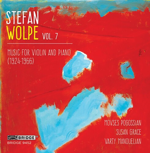Wolpe S. - Vol.7:Music For Violin & Piano in the group CD / Bestsellers at Bengans Skivbutik AB (4047356)