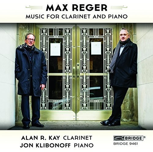 Reger M. - Music For Clarinet & Piano in the group CD / Klassiskt at Bengans Skivbutik AB (4047391)
