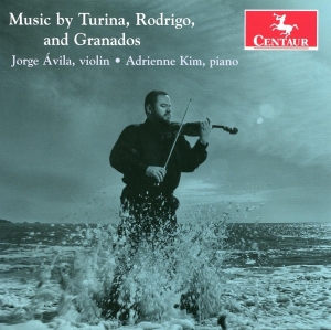 Avila Jorge - Music By Turina, Rodrigo And Granados in the group CD / Klassiskt,Övrigt at Bengans Skivbutik AB (4047812)