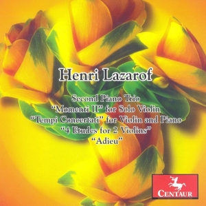 V/A - Second Piano Trio/Momenti Li For Solo Violin in the group CD / Klassiskt,Övrigt at Bengans Skivbutik AB (4047859)