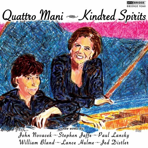 Grace/Rybak - Quattro Mani - Kindred Spirits in the group CD / Klassiskt at Bengans Skivbutik AB (4047890)