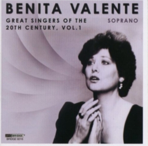 Valente Benita - Great Singers Of The 20Th in the group OTHER / Övrigt /  at Bengans Skivbutik AB (4048033)