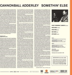 Cannonball Adderley - Somethin' Else in the group OTHER / Övrigt /  at Bengans Skivbutik AB (4048223)
