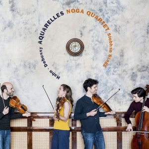 Noga Quartet & Siobhan Stagg - Debussy/Hahn : Aquarelles in the group CD / Klassiskt,Övrigt at Bengans Skivbutik AB (4048853)