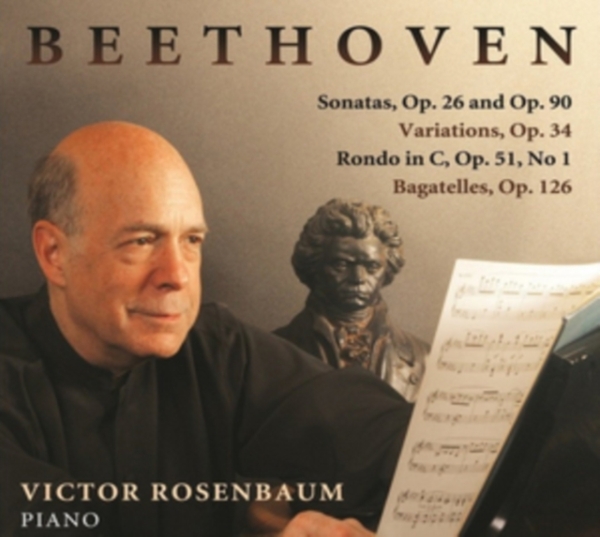 Rosenbaum Victor - Beethoven: Piano Sonatas Op.26 & Op.90 in the group CD / Klassiskt at Bengans Skivbutik AB (4048864)