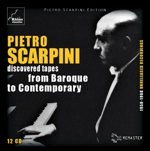 Pietro Scarpini - Discovered Tapes - From Baroque To Contemporary in the group CD / Klassiskt at Bengans Skivbutik AB (4048904)