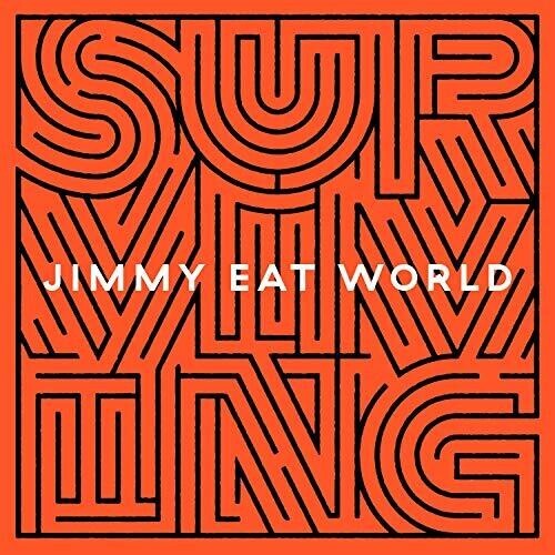 Jimmy Eat World - Surviving in the group CD / Rock at Bengans Skivbutik AB (4049537)