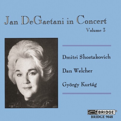 Gaetani Jan De - De Gaetani In Concert 3 in the group CD / Klassiskt at Bengans Skivbutik AB (4049643)